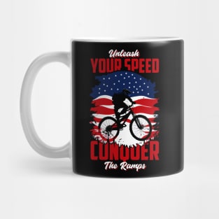 Unleash Your Speed Conquer | BMX Mug